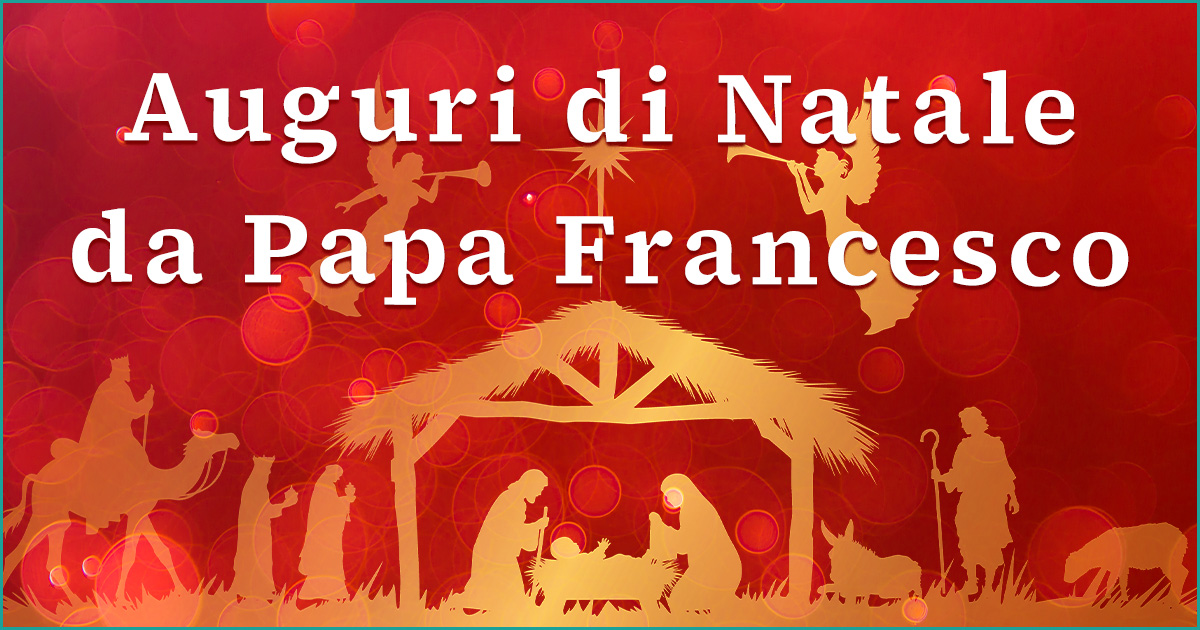 Auguri di Papa Francesco